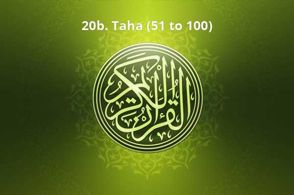 20b. Taha (51 to 100)